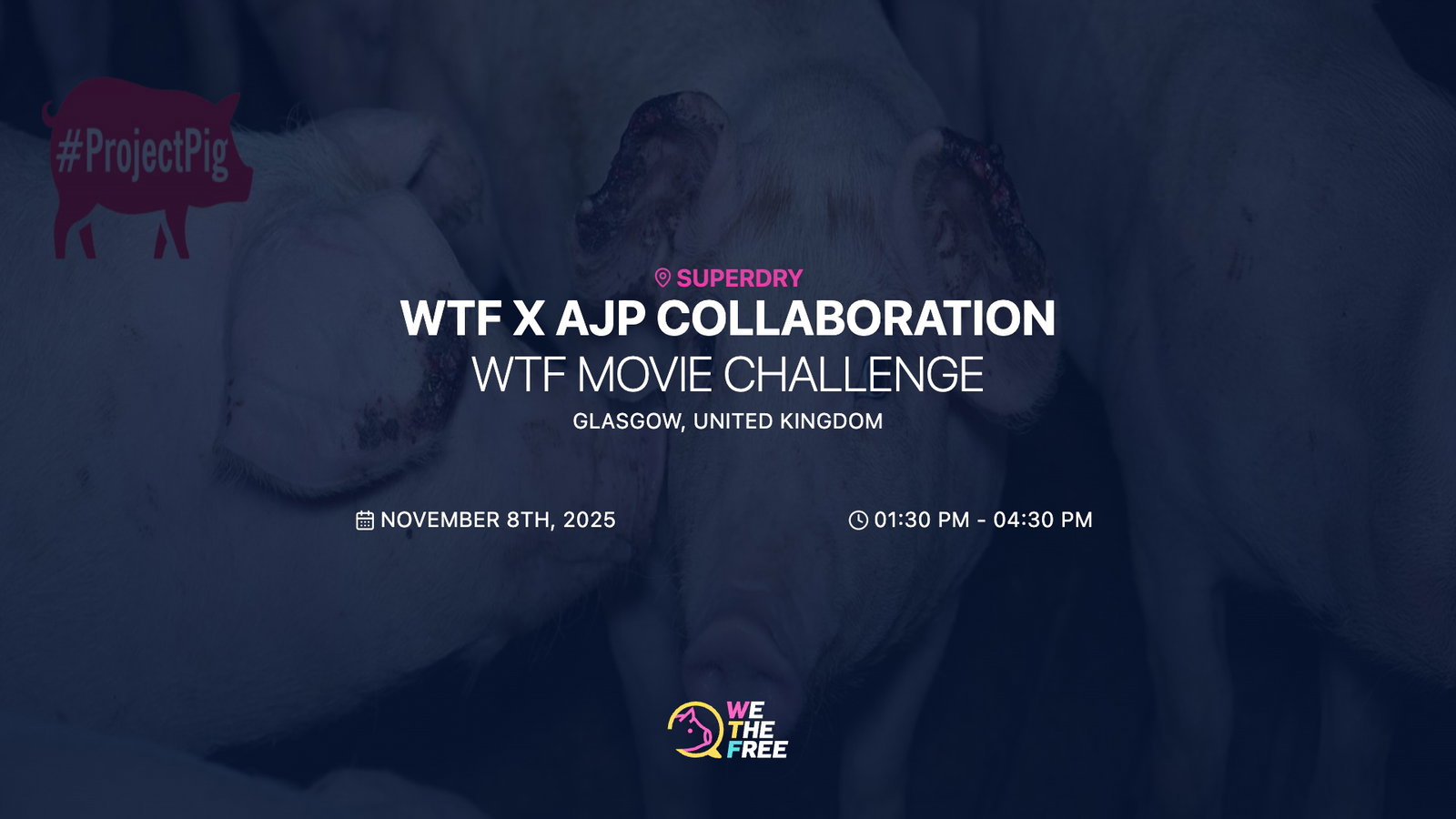 WTF: Glasgow, Scotland, UK - WTF x AJP Movie Challenge, November 8th, 2025