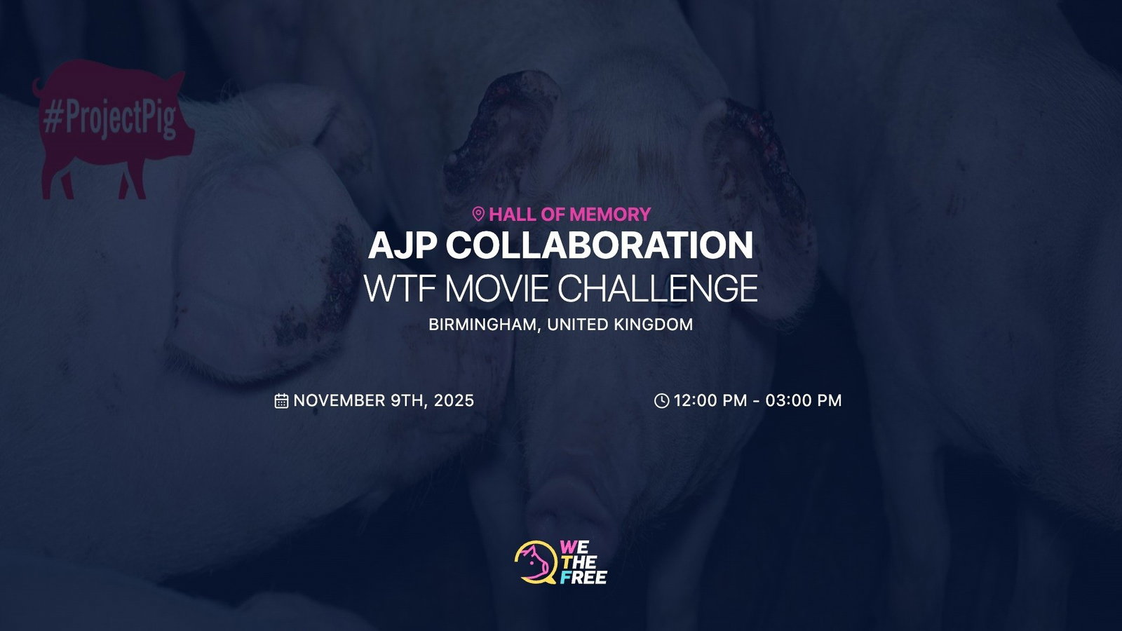 WTF: Birmingham, UK - WTF x AJP Movie Challenge, November 9th, 2025