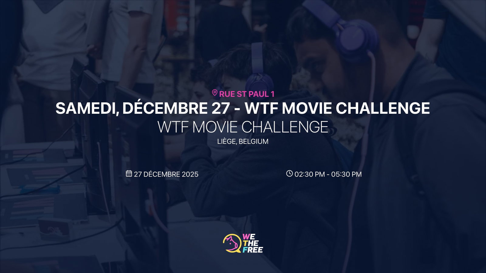 WTF: Liège, Belgium - WTF Movie Challenge, 27 décembre 2025