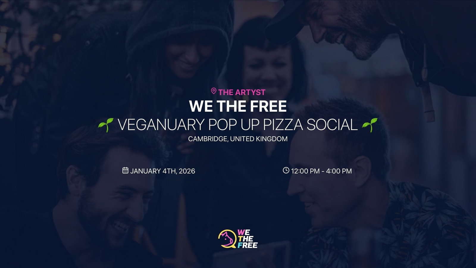 🌱 Veganuary Pop Up Pizza Social 🌱