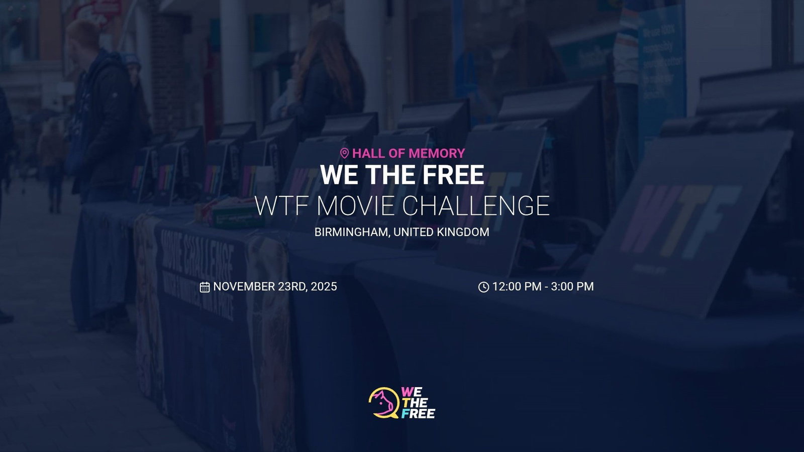 WTF: Birmingham, UK - WTF Movie Challenge, November 23nd, 2025