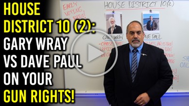 🚨 Rep. Dave Paul vs Gary Wray on Gun Rights…