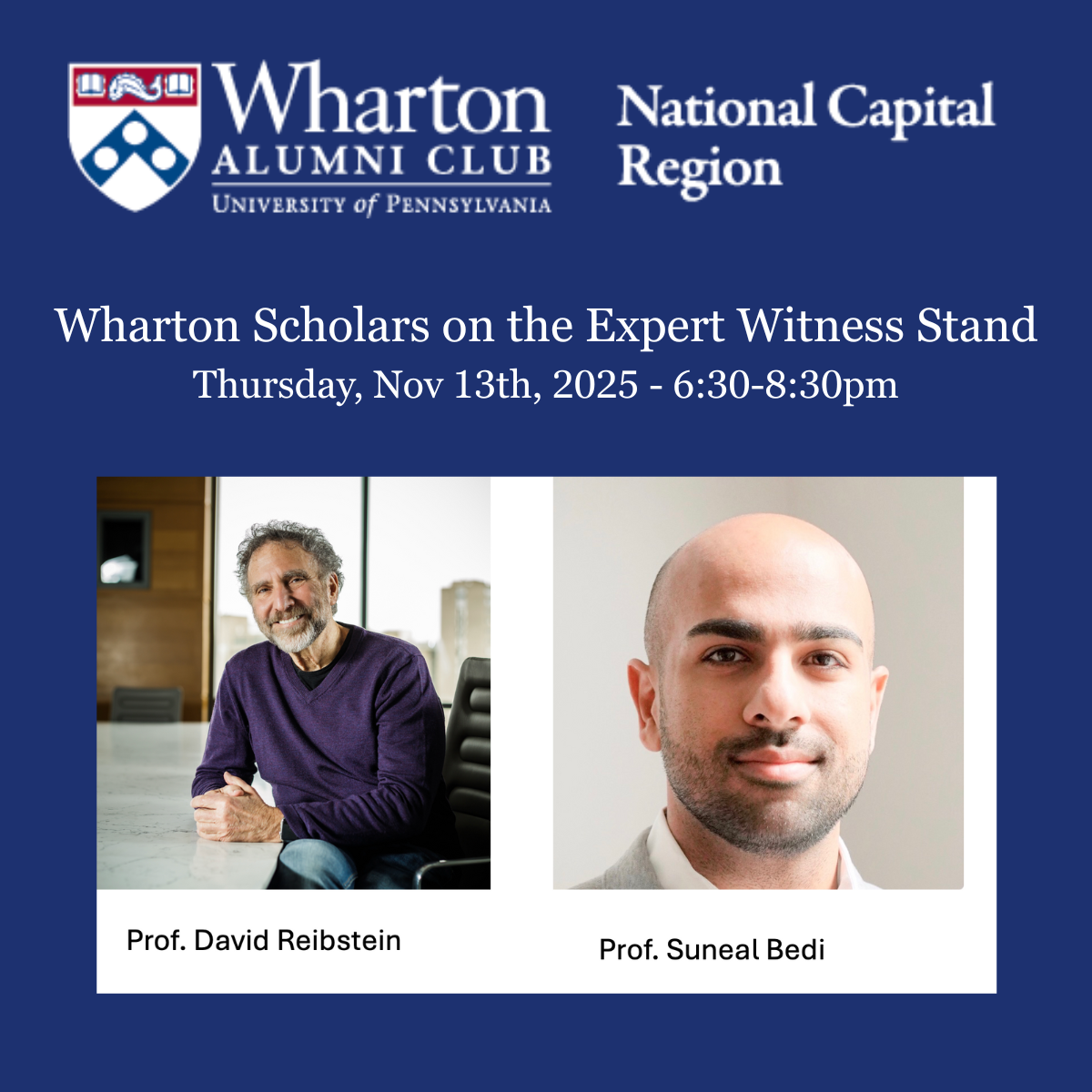 Wharton Scholars on the Expert Witness Stand