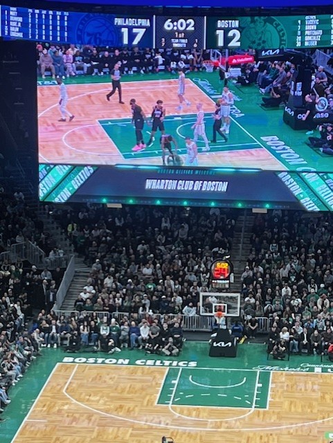 WCOB attends Celtics vs Sixers