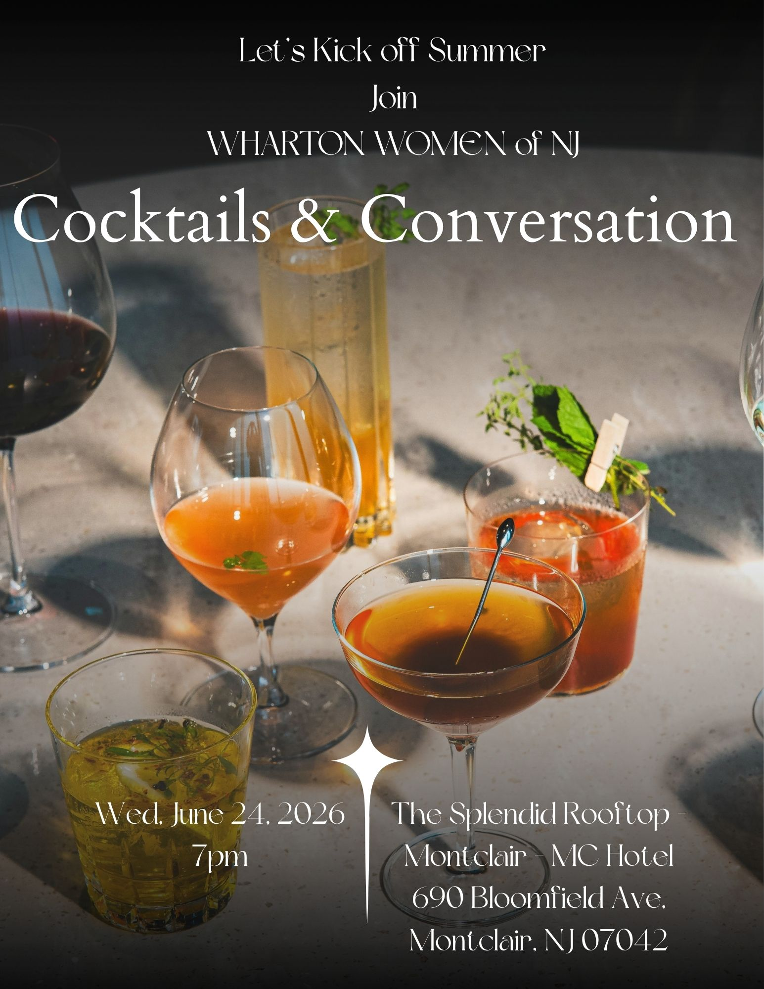 Wharton NJ Women Cocktails & Conversation