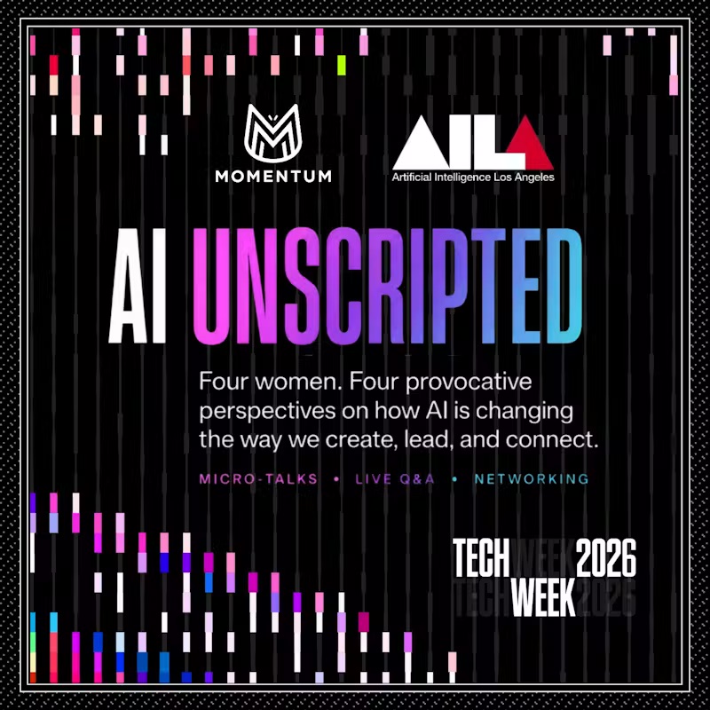 AI Unscripted during LA Tech Week - Wed Oct 14 4PM Culver City