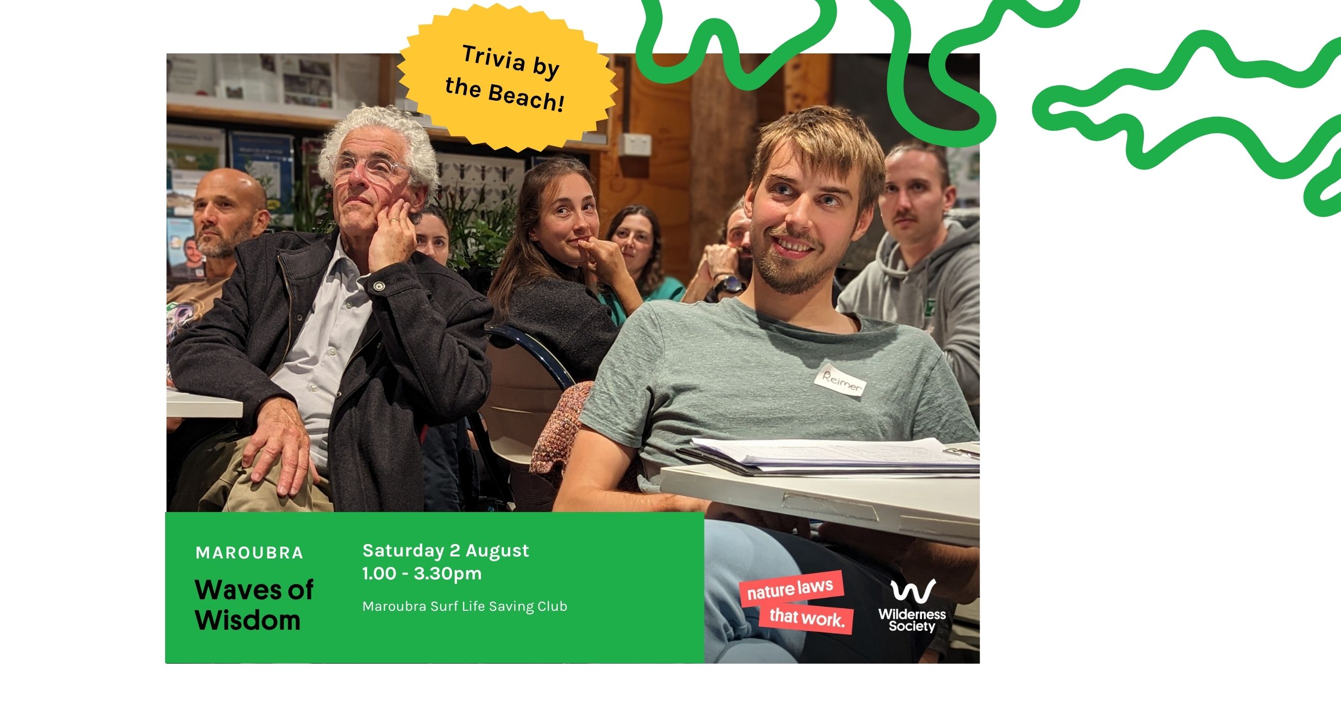 trivia participants with details of event