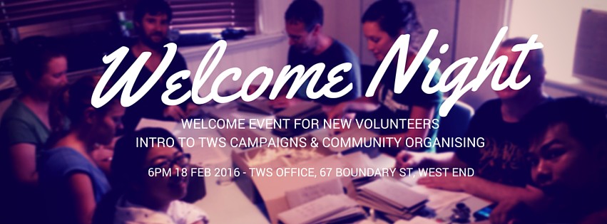 Volunteer Welcome Night
