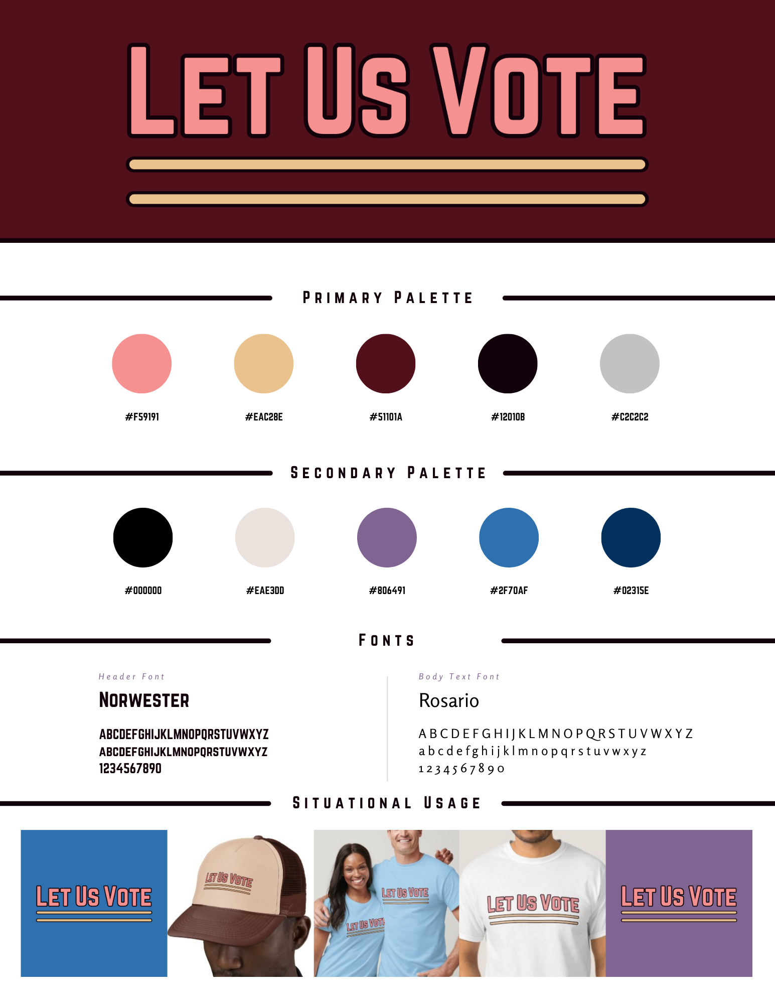 Style Guide: LetUsVote