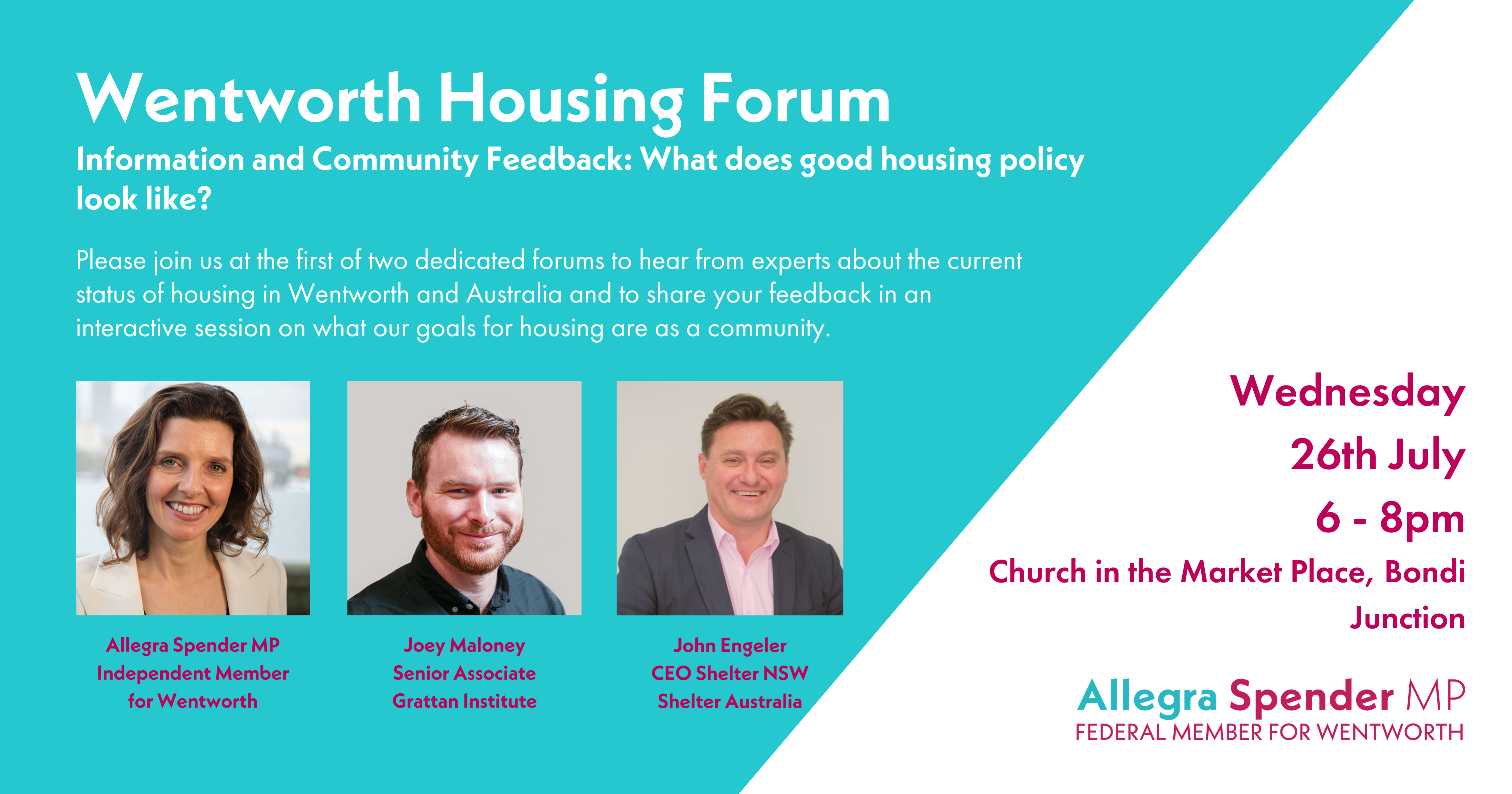 Wentworth Housing Forum
