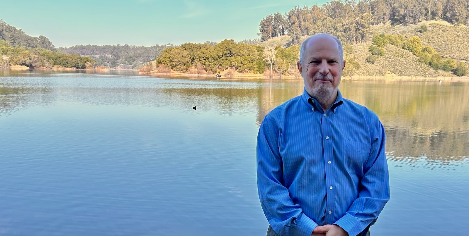 Gary Wolff at a local reservoir