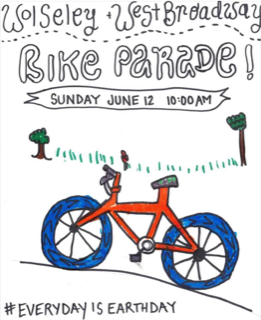 Everyday is Earthday! Wolseley Bike Parade