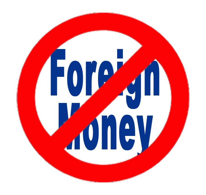 No Foreign Money
