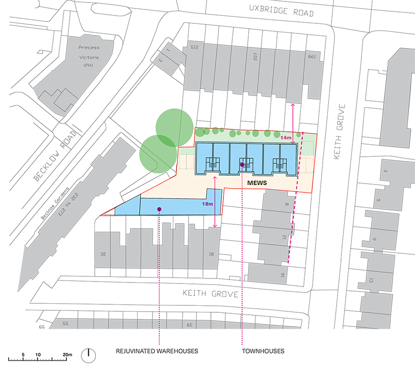 Proposed site layout