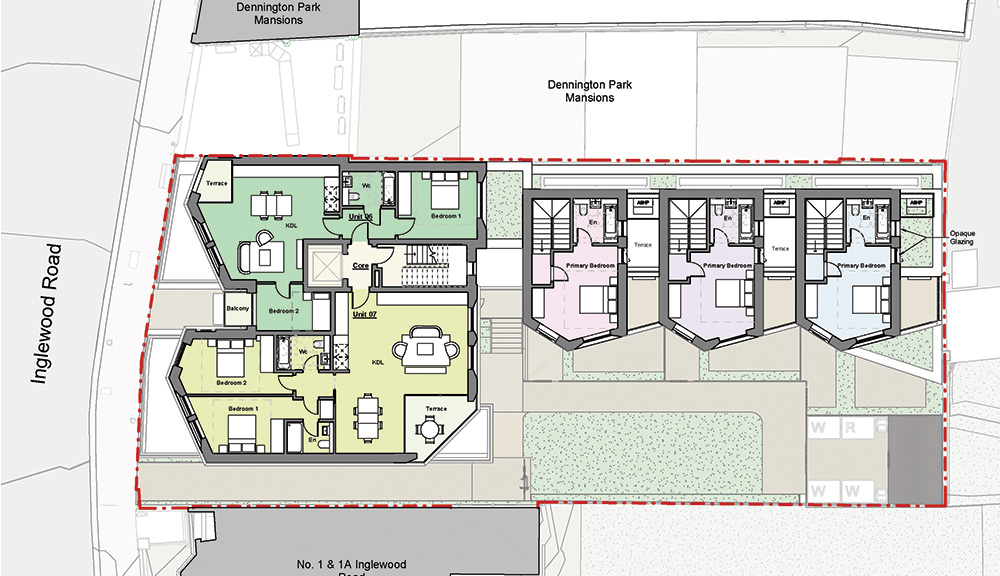 Second floor plan